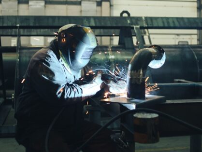 Introduction of a system of distance theoretical training of welders